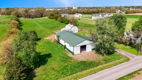 Aerial view at 9796 W 300 S, Lapel, IN