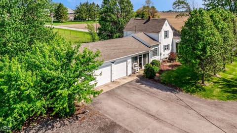 Aerial view at 9796 W 300 S, Lapel, IN