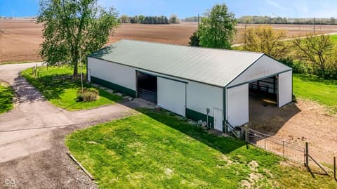 Aerial view at 9796 W 300 S, Lapel, IN