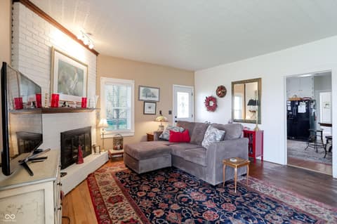 Living room at 9796 W 300 S, Lapel, IN