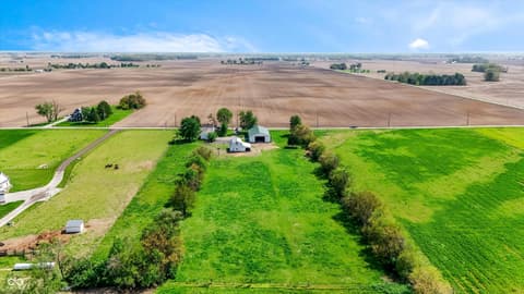 Aerial view at 9796 W 300 S, Lapel, IN