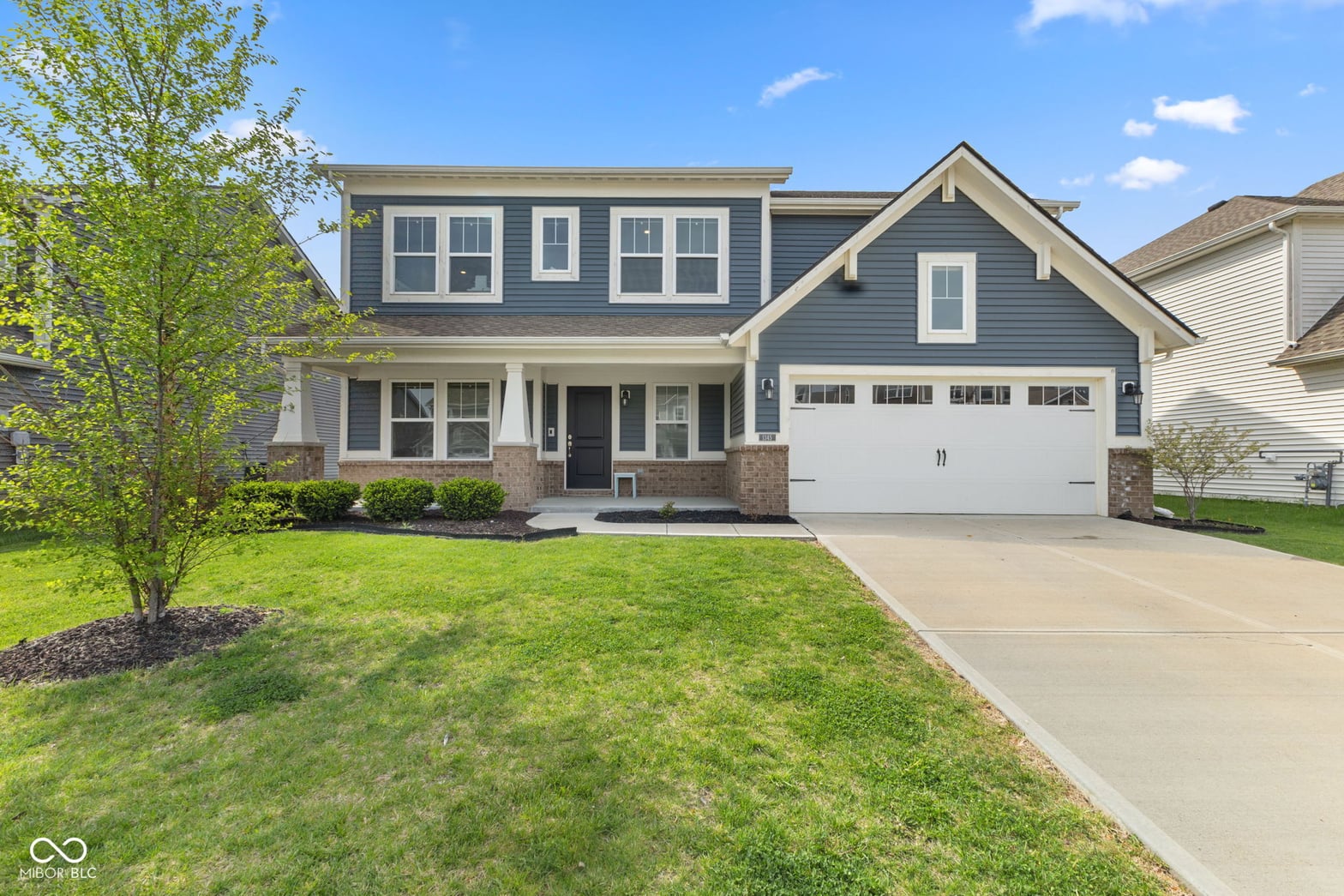 Front exterior at 1345 Sanderling Drive, Greenwood, IN