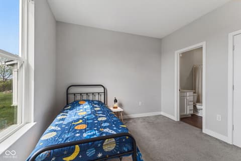 Bedroom at 1345 Sanderling Drive, Greenwood, IN