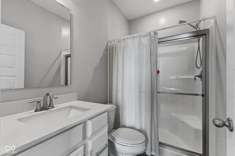 Bathroom at 1345 Sanderling Drive, Greenwood, IN