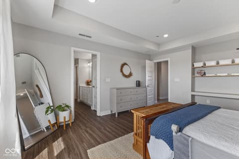 Primary bedroom at 1345 Sanderling Drive, Greenwood, IN