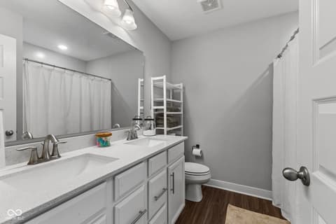 Bathroom at 1345 Sanderling Drive, Greenwood, IN