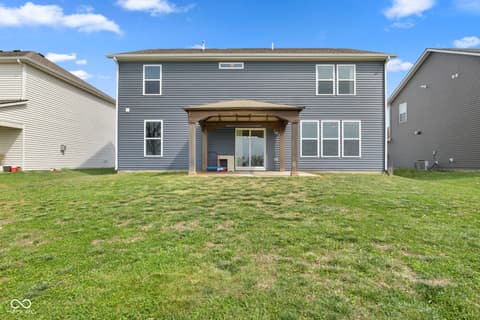 Backyard at 1345 Sanderling Drive, Greenwood, IN