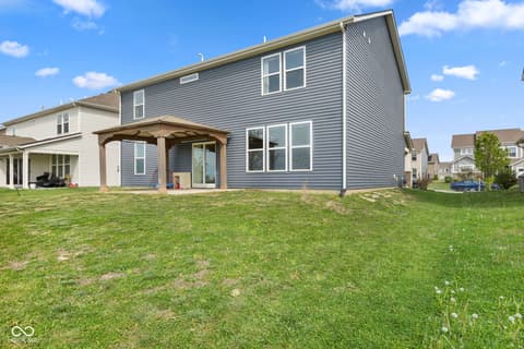 Backyard at 1345 Sanderling Drive, Greenwood, IN