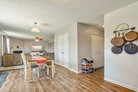 Dining room at 7510 Bolero Court, Camby, IN