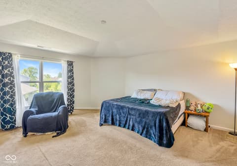Bedroom at 7510 Bolero Court, Camby, IN
