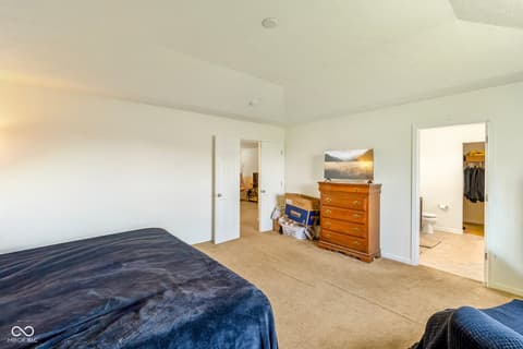 Bedroom at 7510 Bolero Court, Camby, IN