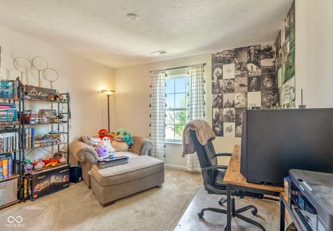 Home office at 7510 Bolero Court, Camby, IN