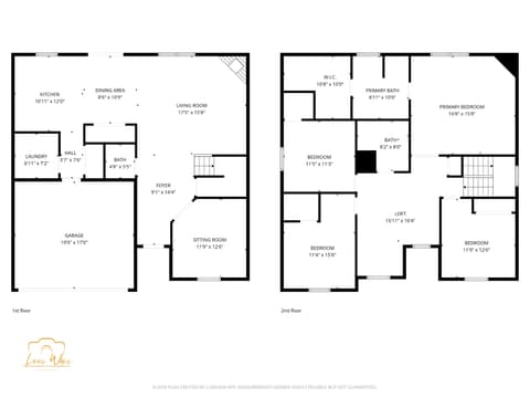 Floor Plan — 7510 Bolero Court, Camby, IN