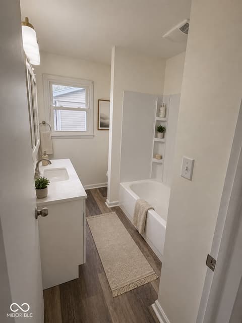 Bathroom at 2105 W Purdue Avenue, Muncie, IN