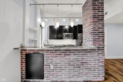 Kitchen at 825 N Delaware Street, Indianapolis, IN