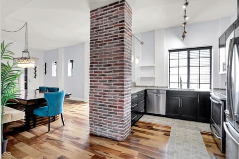 Kitchen at 825 N Delaware Street, Indianapolis, IN