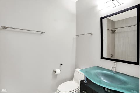 Bathroom at 825 N Delaware Street, Indianapolis, IN
