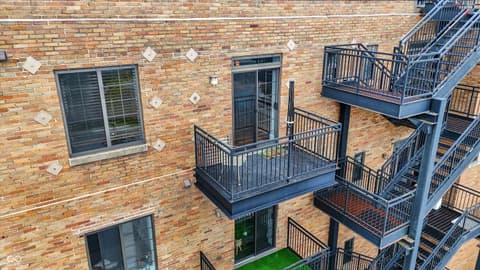 Aerial view at 825 N Delaware Street, Indianapolis, IN