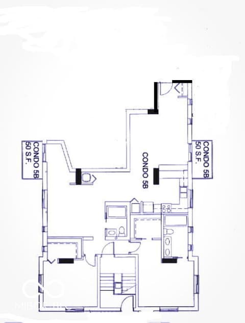 Floor Plan — 825 N Delaware Street, Indianapolis, IN