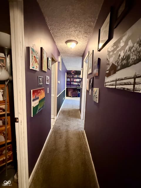 Hallway at 829 Delbrook Drive, Whiteland, IN