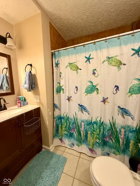 Bathroom at 829 Delbrook Drive, Whiteland, IN