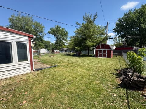 Yard at 829 Delbrook Drive, Whiteland, IN