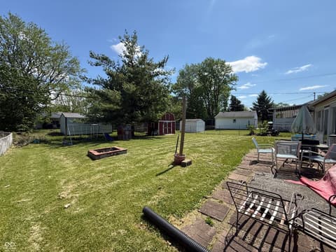 Yard at 829 Delbrook Drive, Whiteland, IN