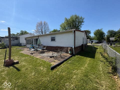 Backyard at 829 Delbrook Drive, Whiteland, IN