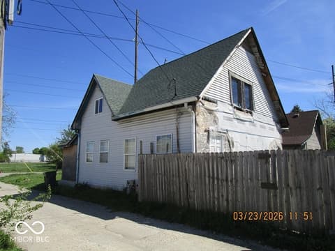 Side exterior at 1515 Southeastern Avenue, Indianapolis, IN