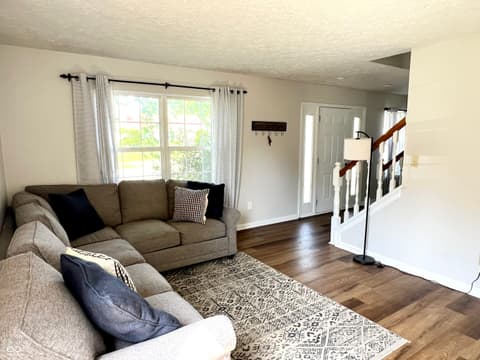 Living room at 330 Hollowview Drive, Noblesville, IN