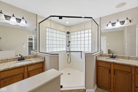 Primary bathroom at 4712 Auburn Ford, Greenwood, IN