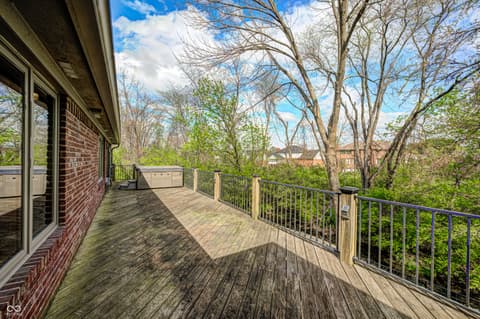 Outdoor living area at 4712 Auburn Ford, Greenwood, IN
