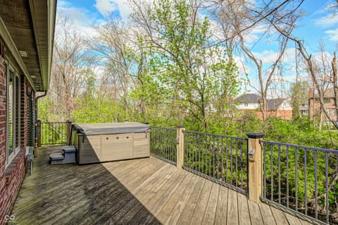Outdoor living area at 4712 Auburn Ford, Greenwood, IN