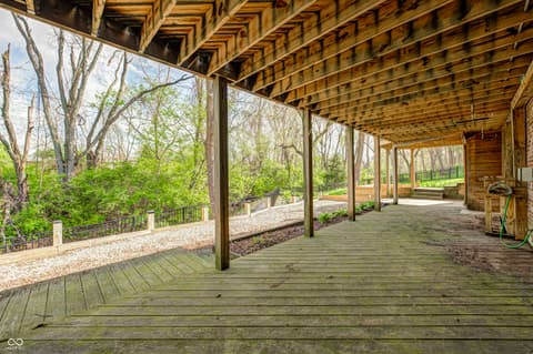 Outdoor living area at 4712 Auburn Ford, Greenwood, IN