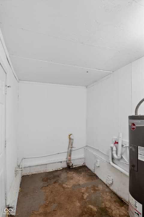 Basement at 3021 Villa Avenue, Indianapolis, IN