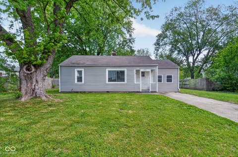Front exterior at 3021 Villa Avenue, Indianapolis, IN