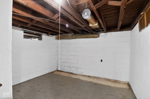 Basement at 4024 Eastern Avenue, Indianapolis, IN