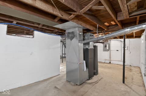 Basement at 4024 Eastern Avenue, Indianapolis, IN