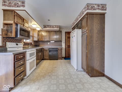Kitchen at 7005 N Briarhopper Road, Monrovia, IN