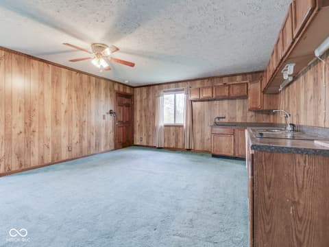 Living room at 7005 N Briarhopper Road, Monrovia, IN