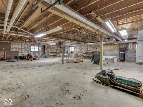Basement at 7005 N Briarhopper Road, Monrovia, IN