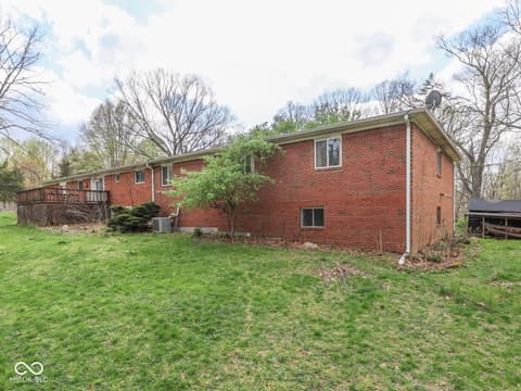 Backyard at 7005 N Briarhopper Road, Monrovia, IN