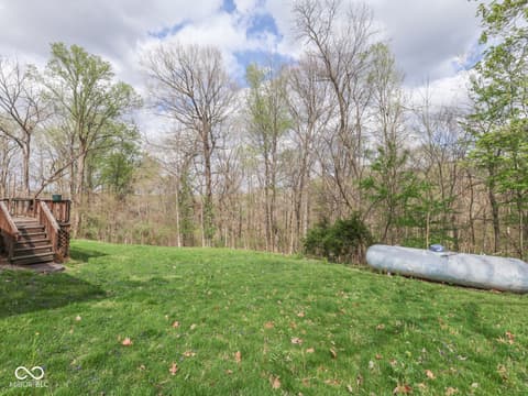Yard at 7005 N Briarhopper Road, Monrovia, IN