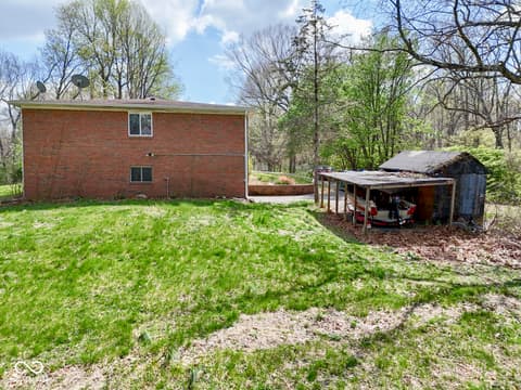 Side exterior at 7005 N Briarhopper Road, Monrovia, IN