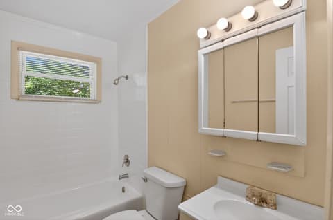 Bathroom at 4130 Mellis Drive, Indianapolis, IN