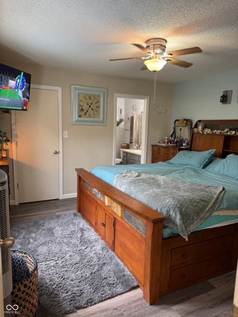 Bedroom at 3510 Limesprings Lane, Whitestown, IN
