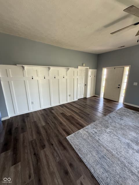 Living room at 7912 N Depot Street, Clifford, IN