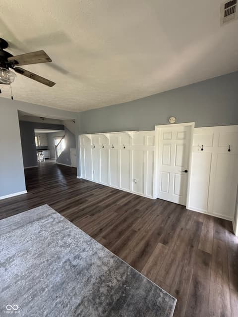 Living room at 7912 N Depot Street, Clifford, IN