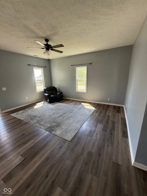 Living room at 7912 N Depot Street, Clifford, IN
