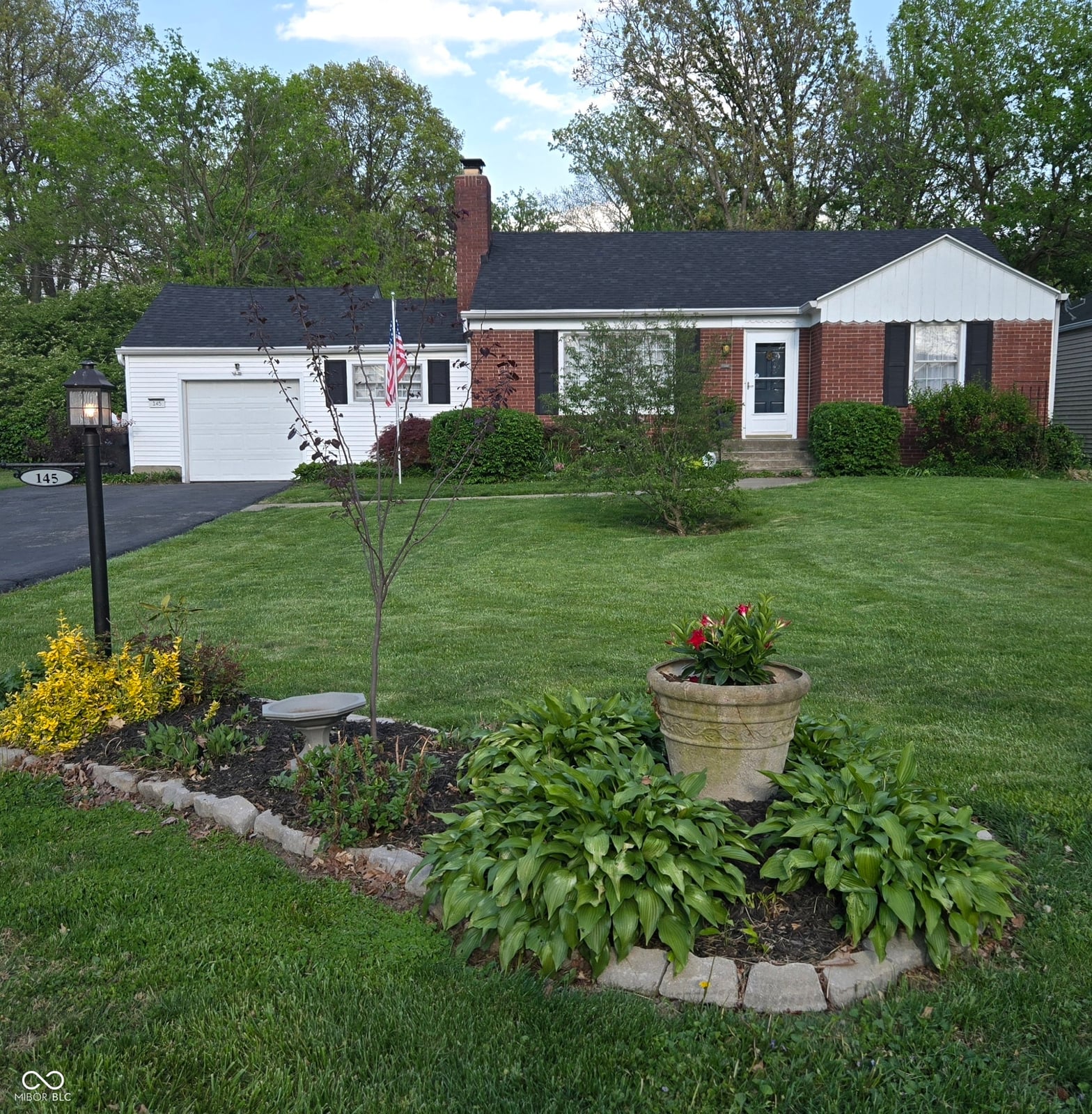 Front exterior at 145 Woodside Avenue, Indianapolis, IN